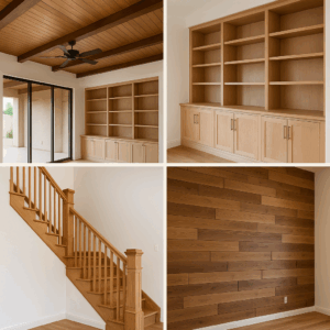 custom wood features - ARAD LLC