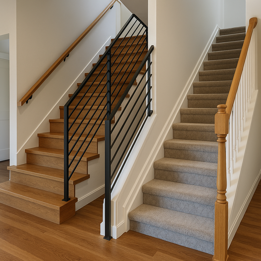 prefab staircases - ARAD LLC local remodeling prefab staircases