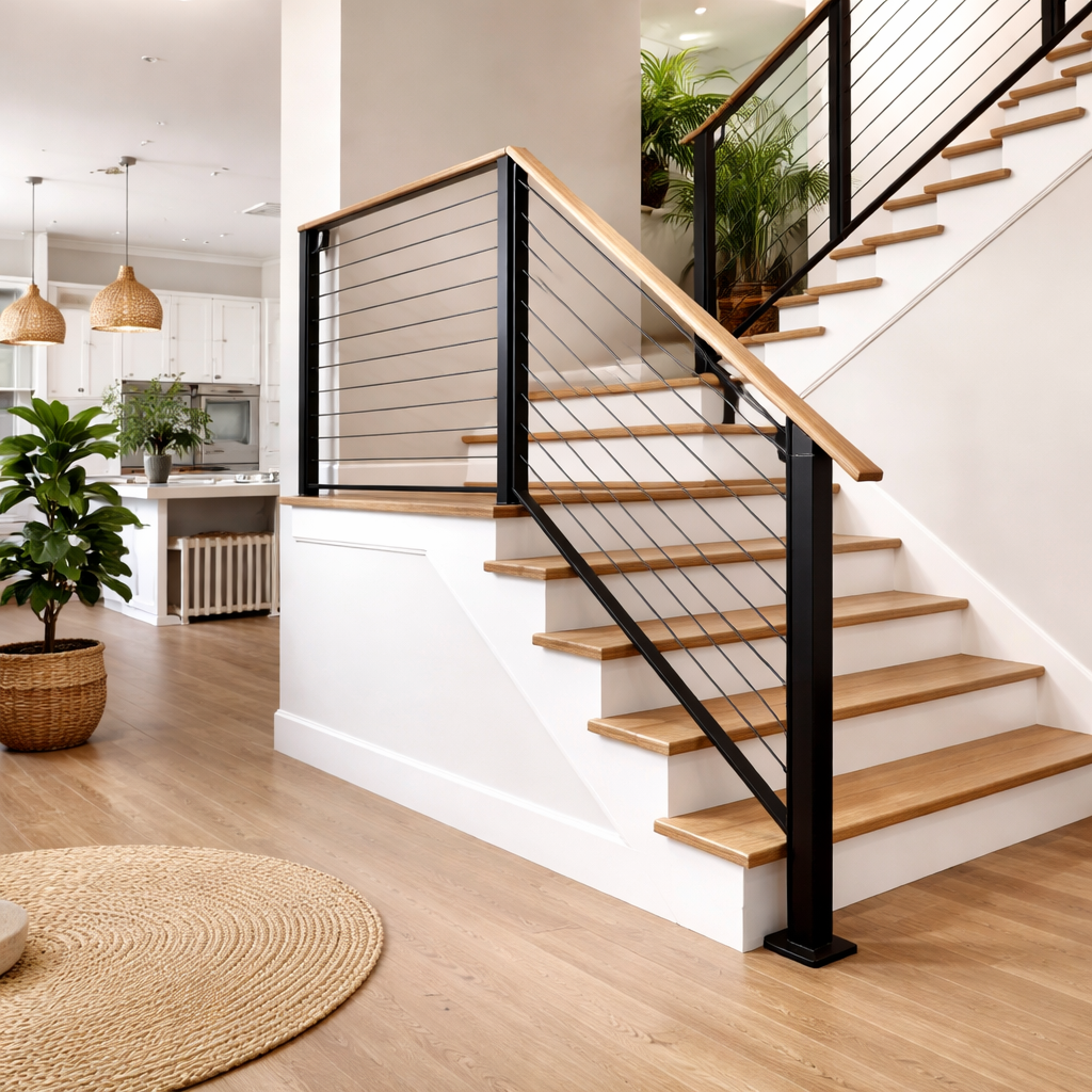 stair railing in peoria home remodeling 